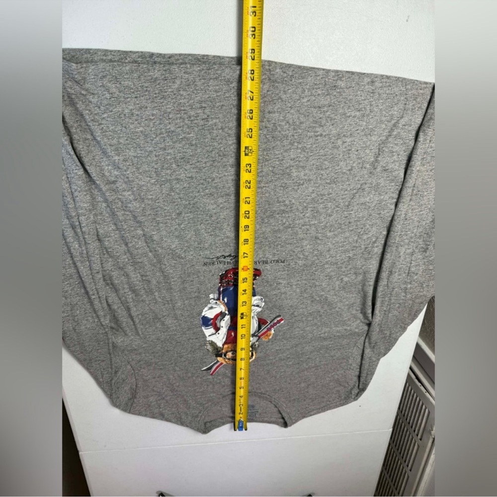 Used Polo by Ralph Lauren Ski Polo Bear
Long Sleeve T-Shirt Size XL - Picture 4 of 9